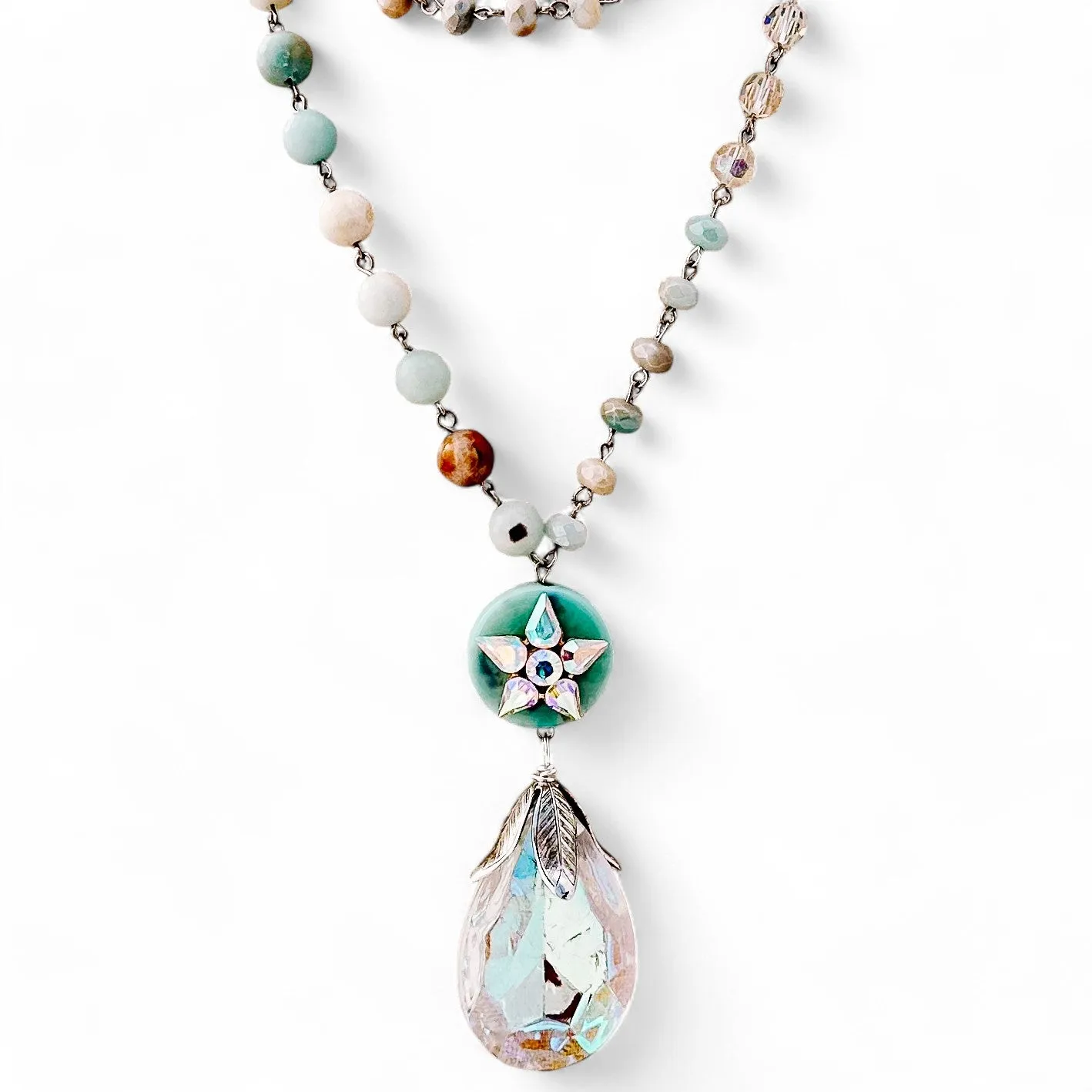 Star of the Show Beaded Bauble Necklace