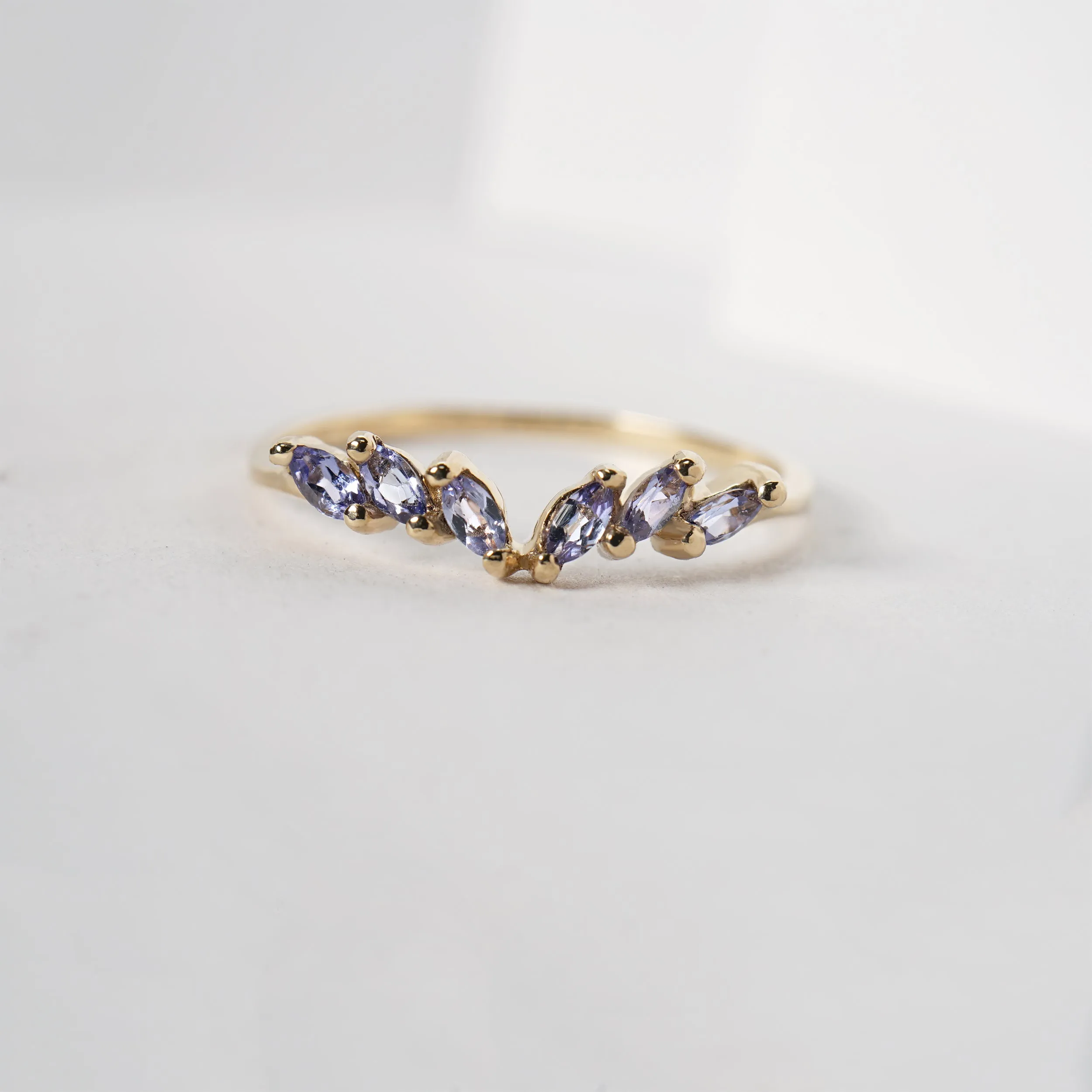 Tanzanite Jasmine Ring