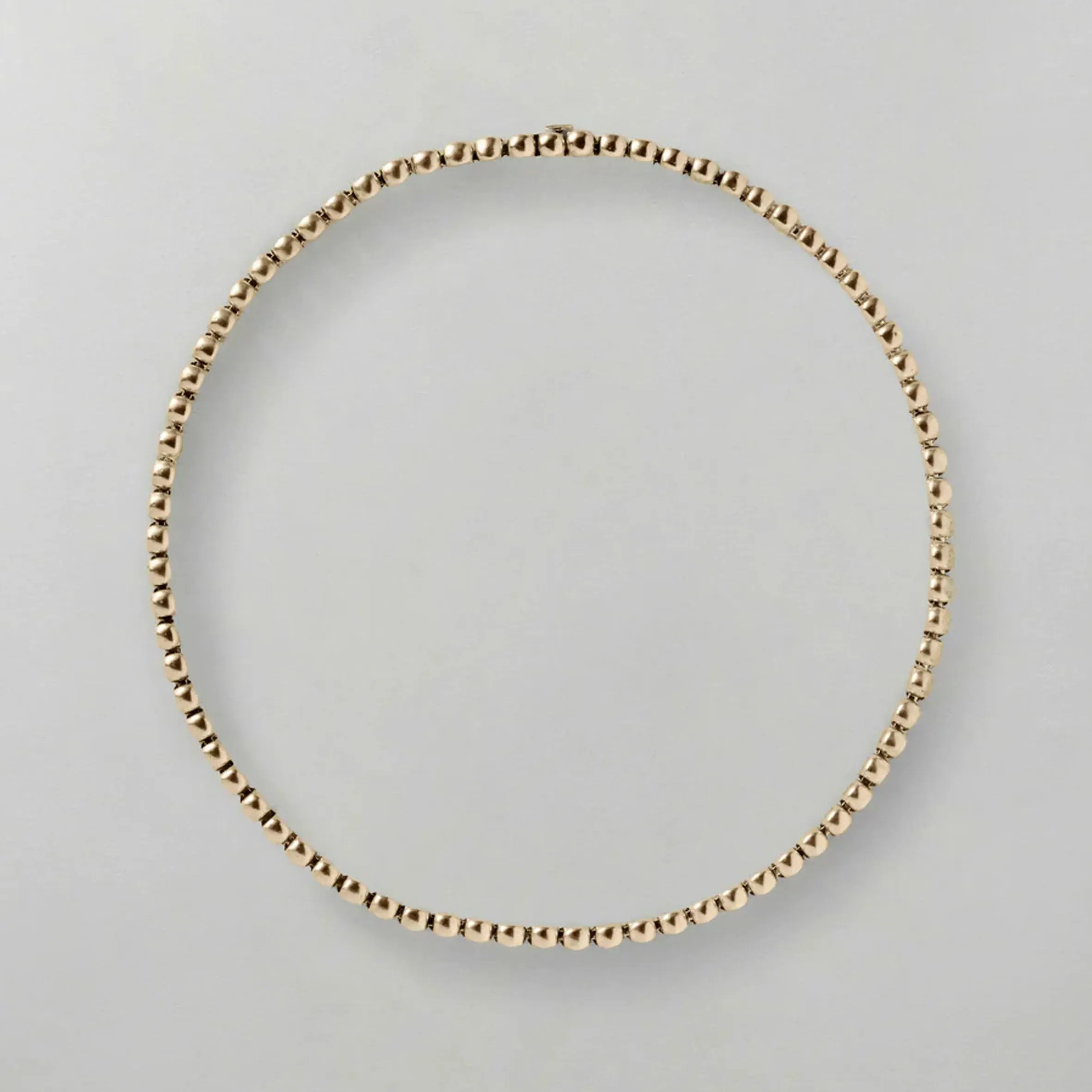 Tennis Necklace, Gold