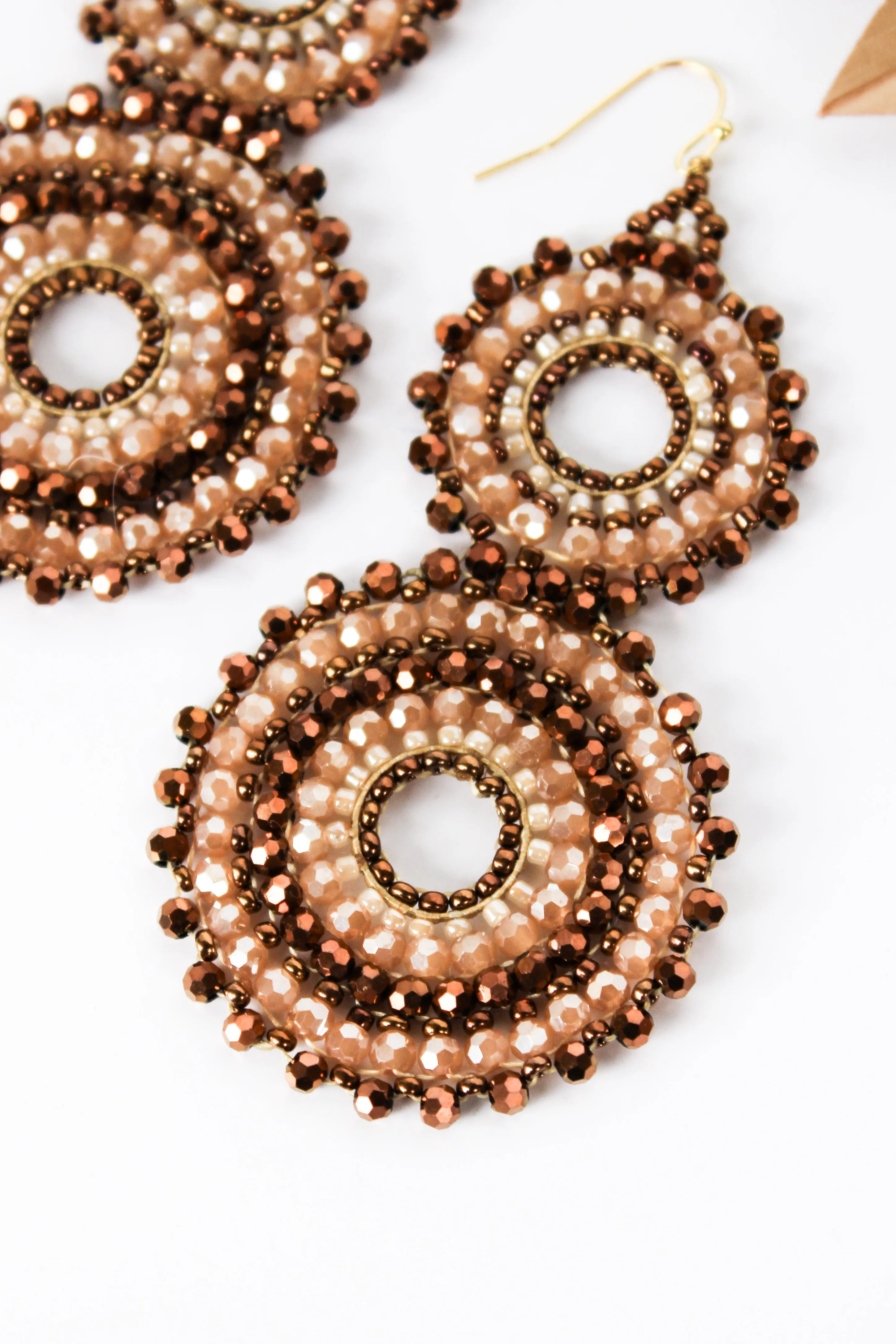 Thai Double Circle Earrings