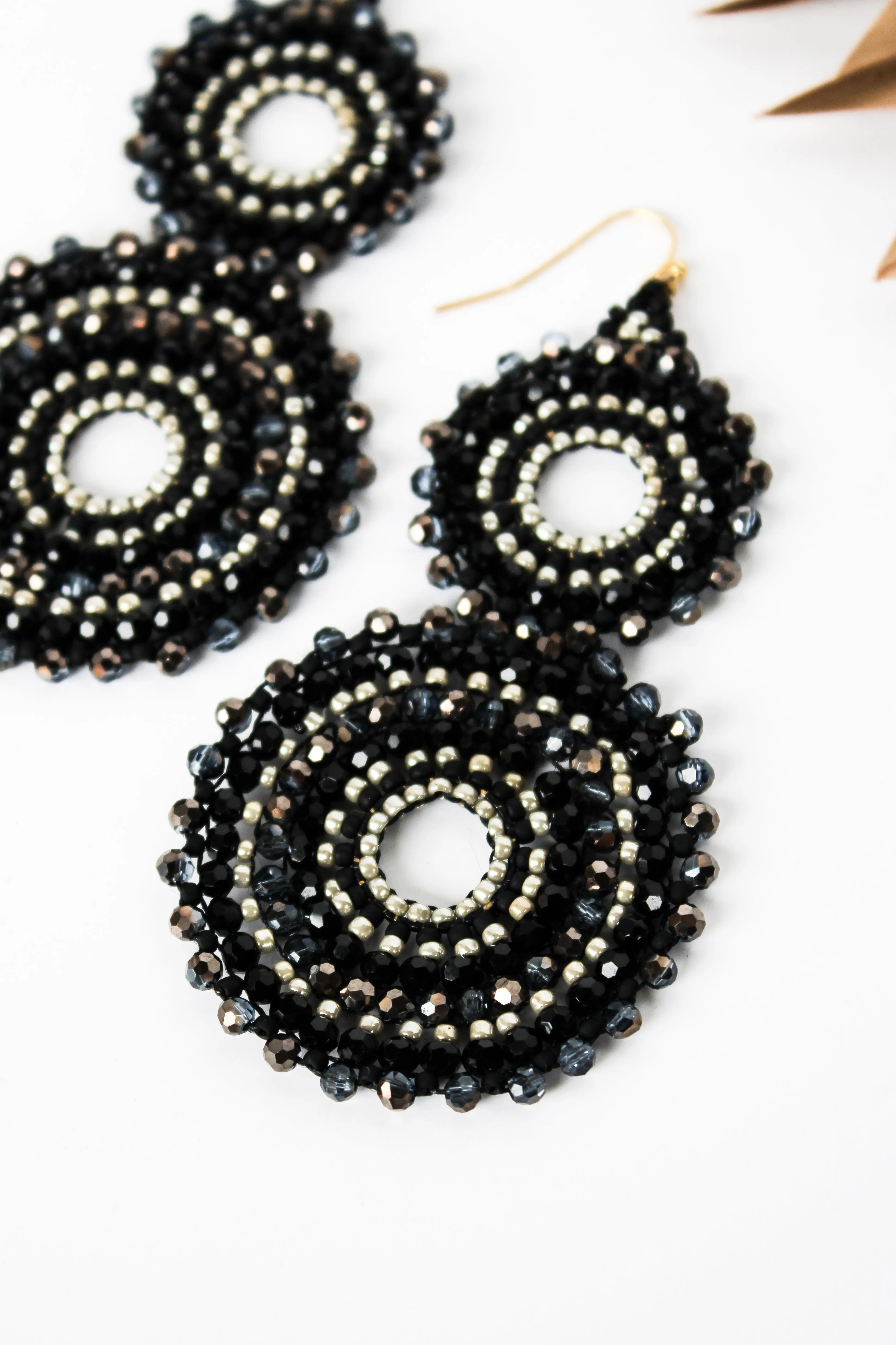 Thai Double Circle Earrings