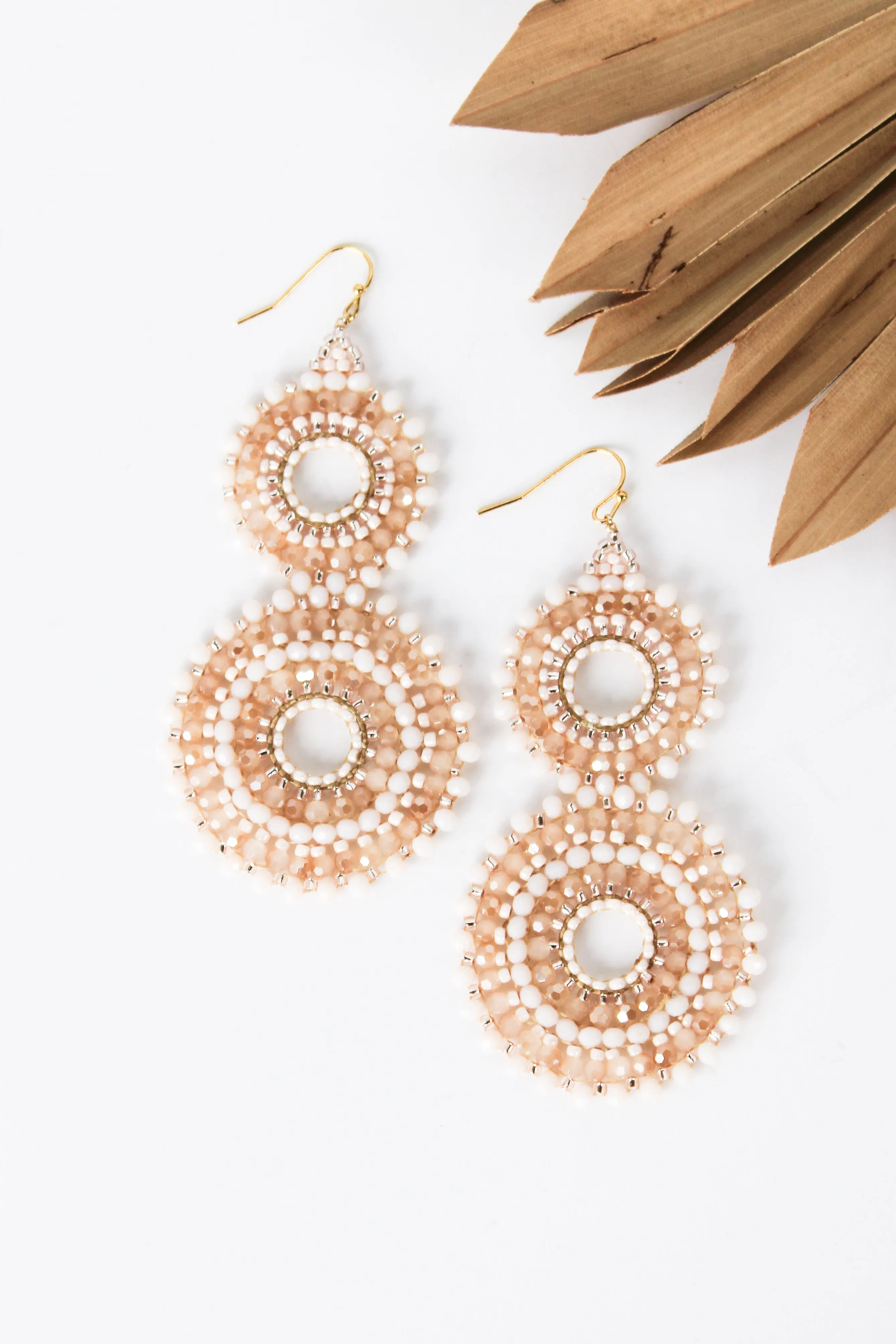 Thai Double Circle Earrings