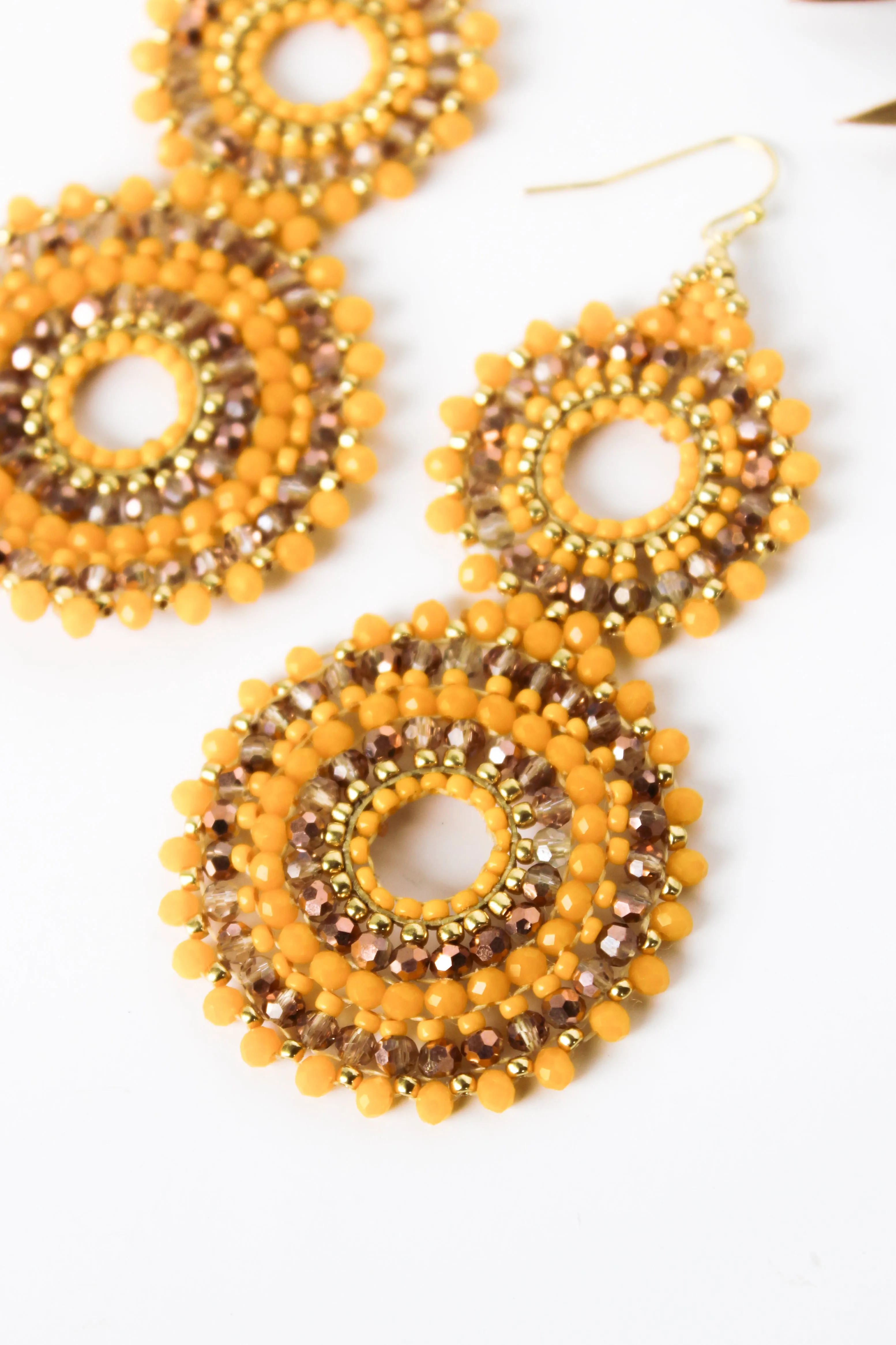 Thai Double Circle Earrings