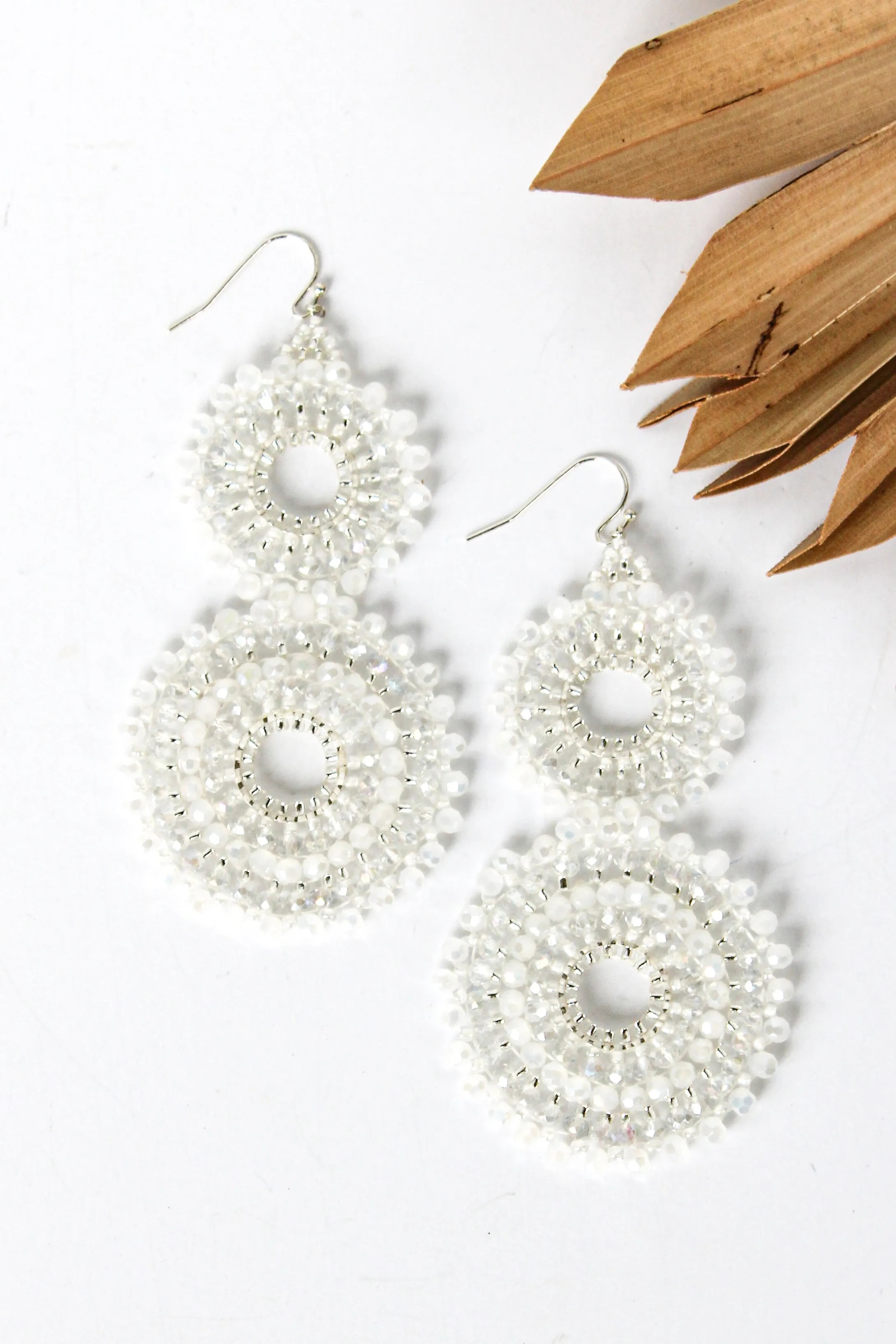 Thai Double Circle Earrings