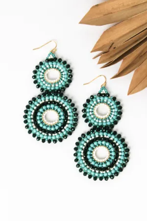 Thai Double Circle Earrings