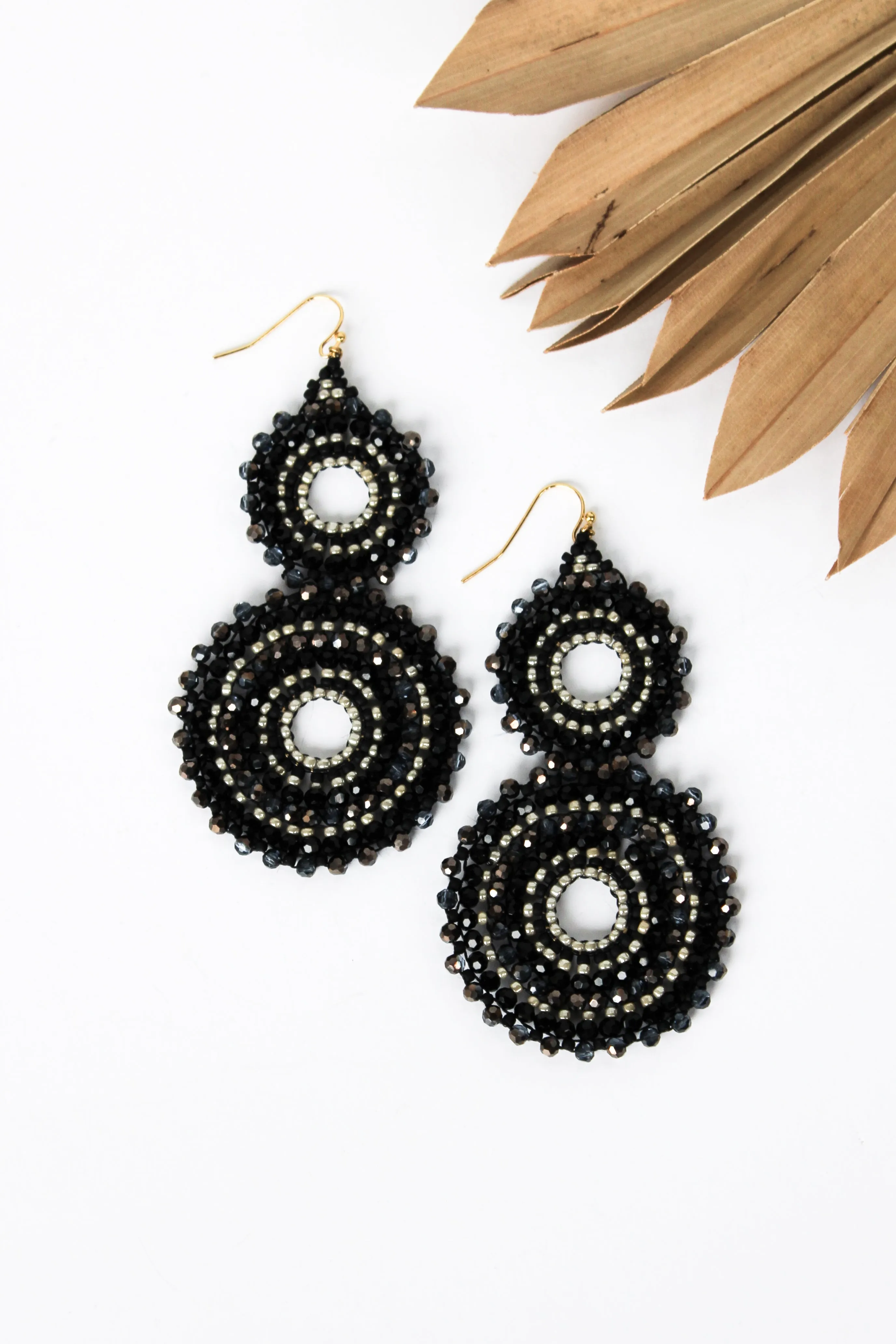 Thai Double Circle Earrings