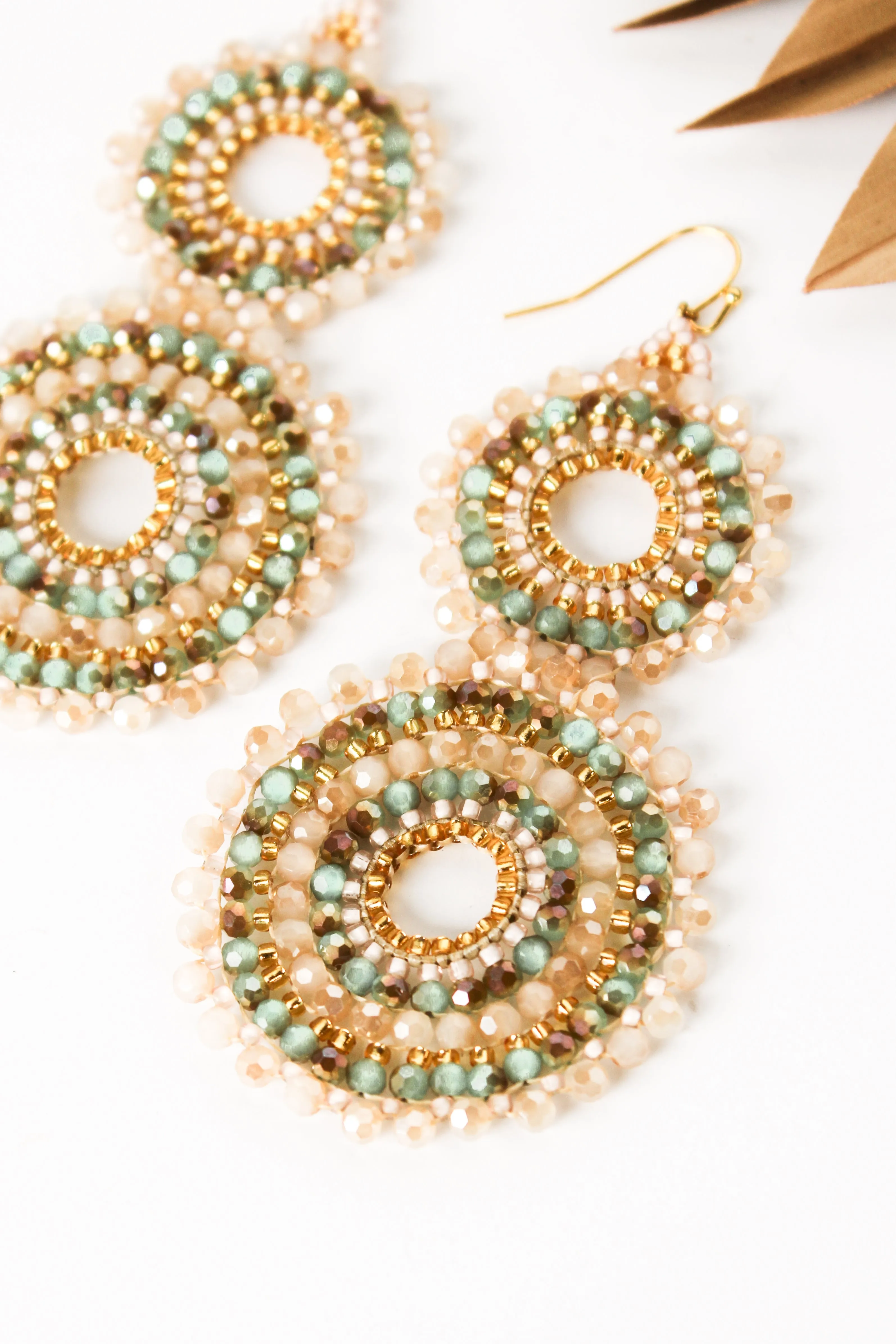 Thai Double Circle Earrings