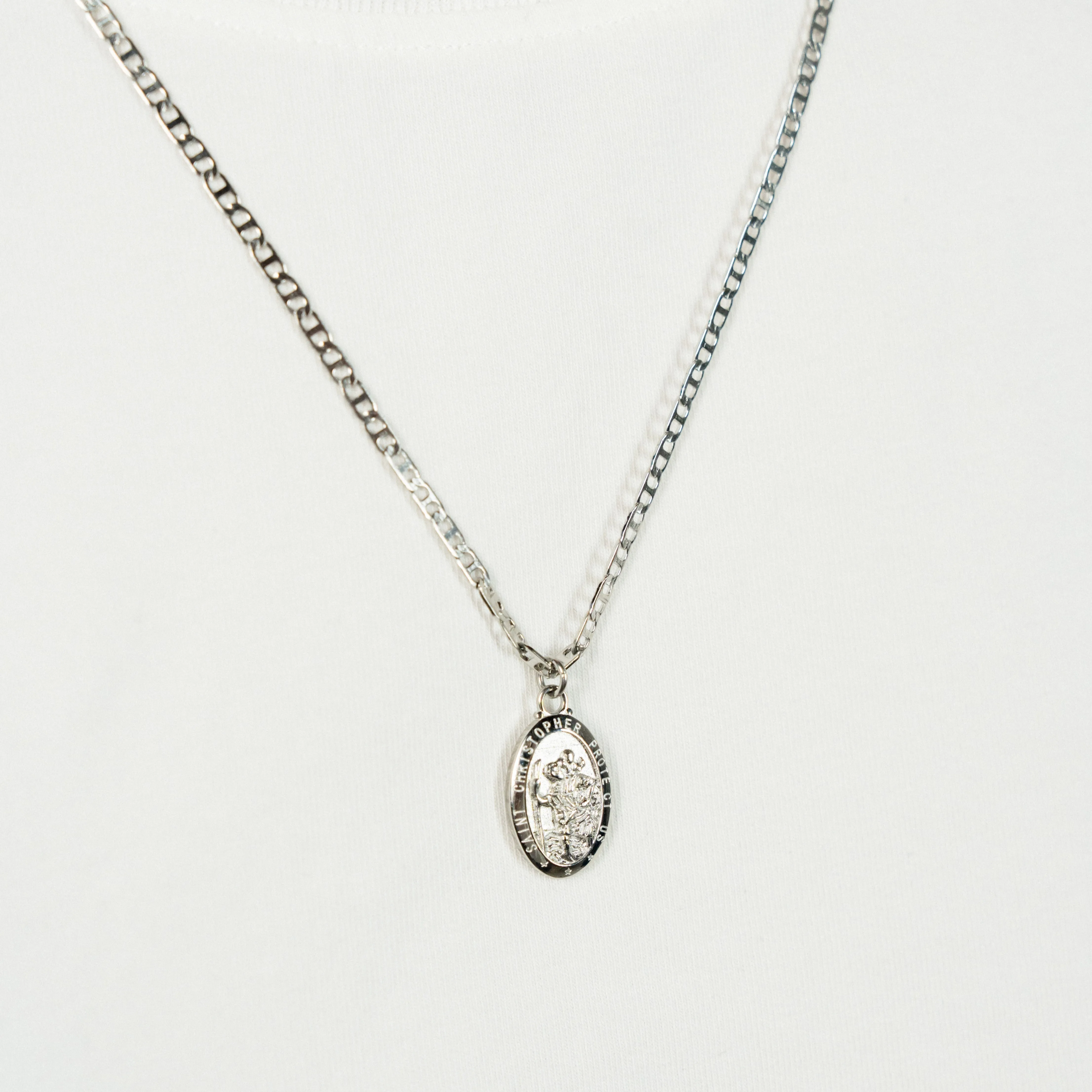 The St. Christopher Pendant - Silver RG1004S