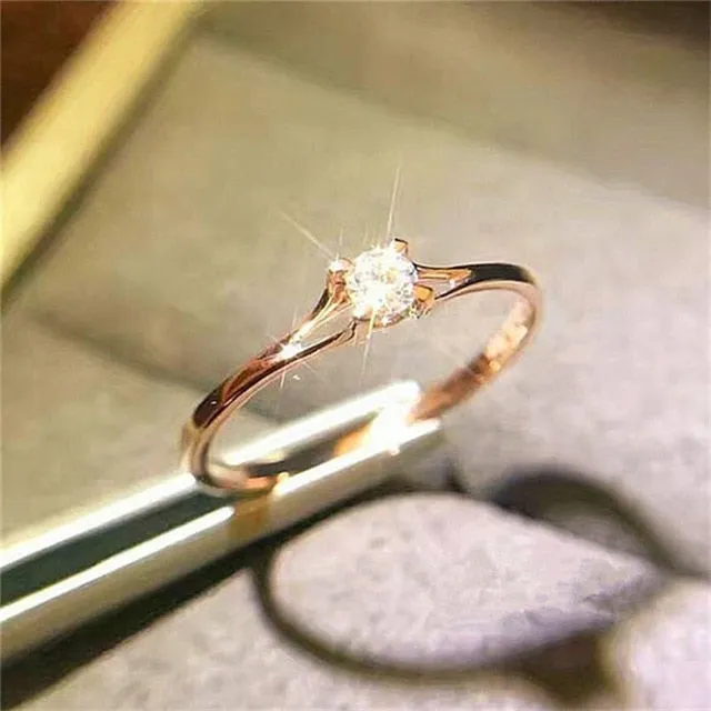 Thin Ring Engagement Rings