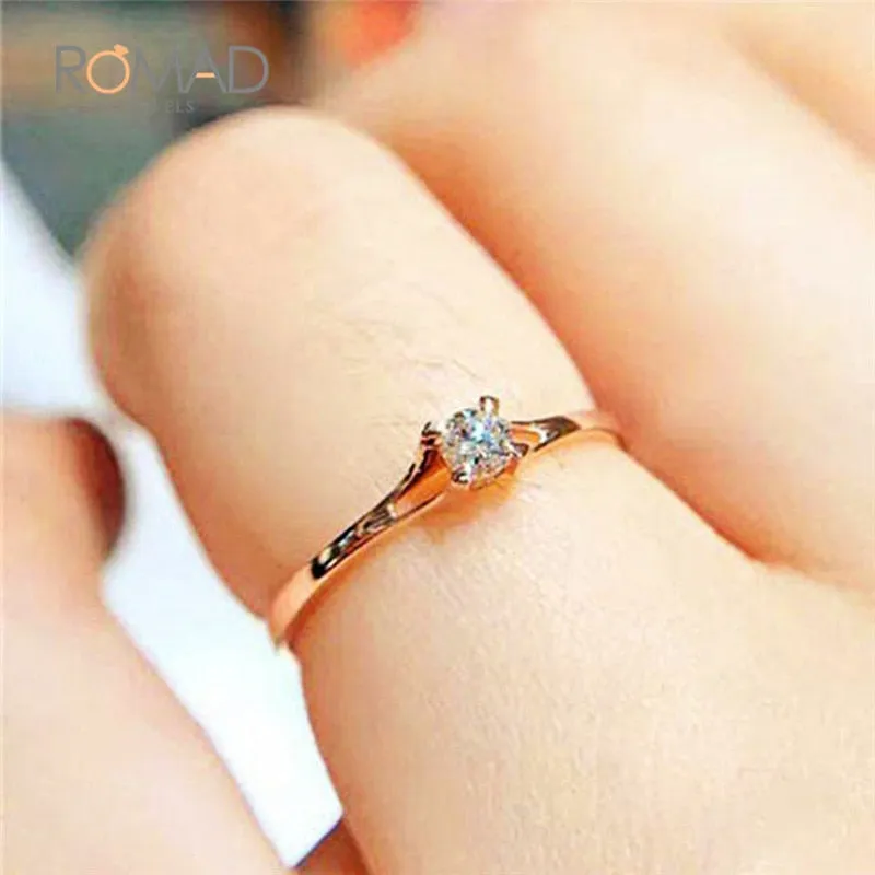 Thin Ring Engagement Rings