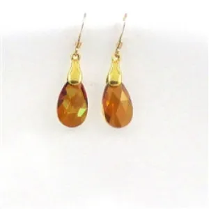 Topaz Crystal  Earrings