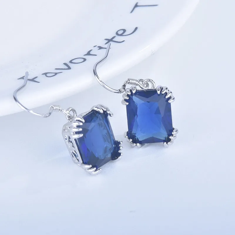 Topaz Drop Earrings