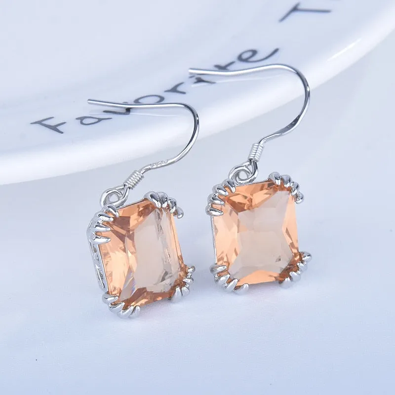 Topaz Drop Earrings