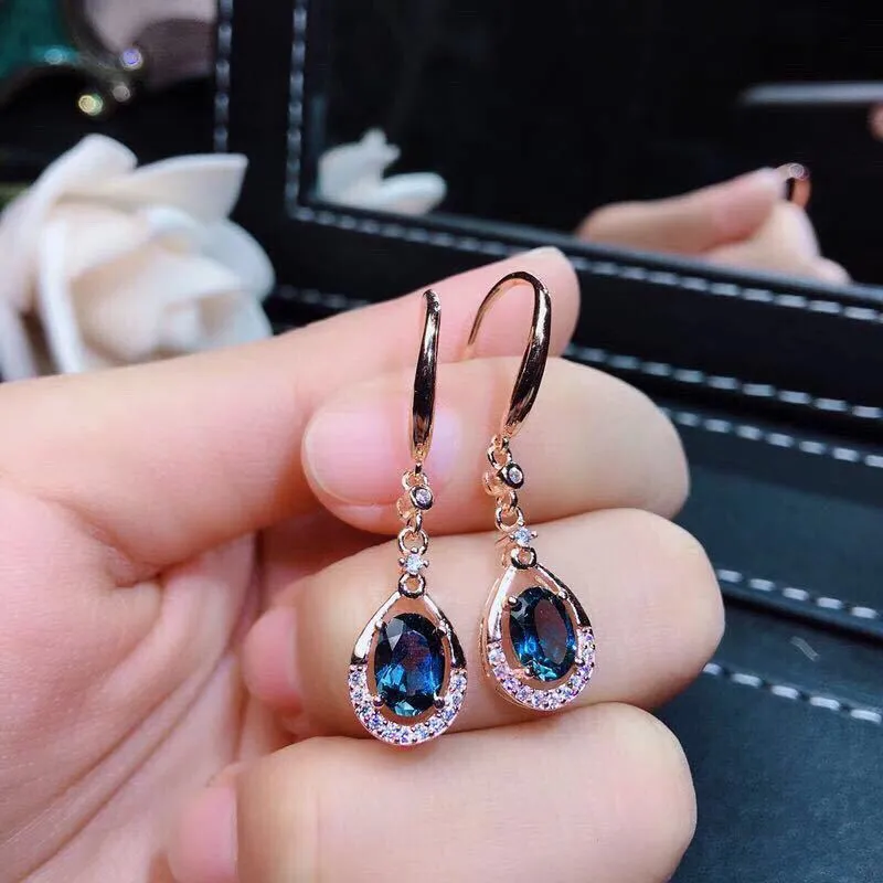 Topaz Drop Earrings