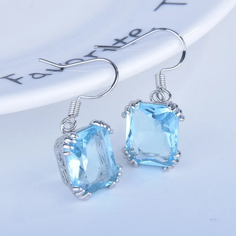 Topaz Drop Earrings