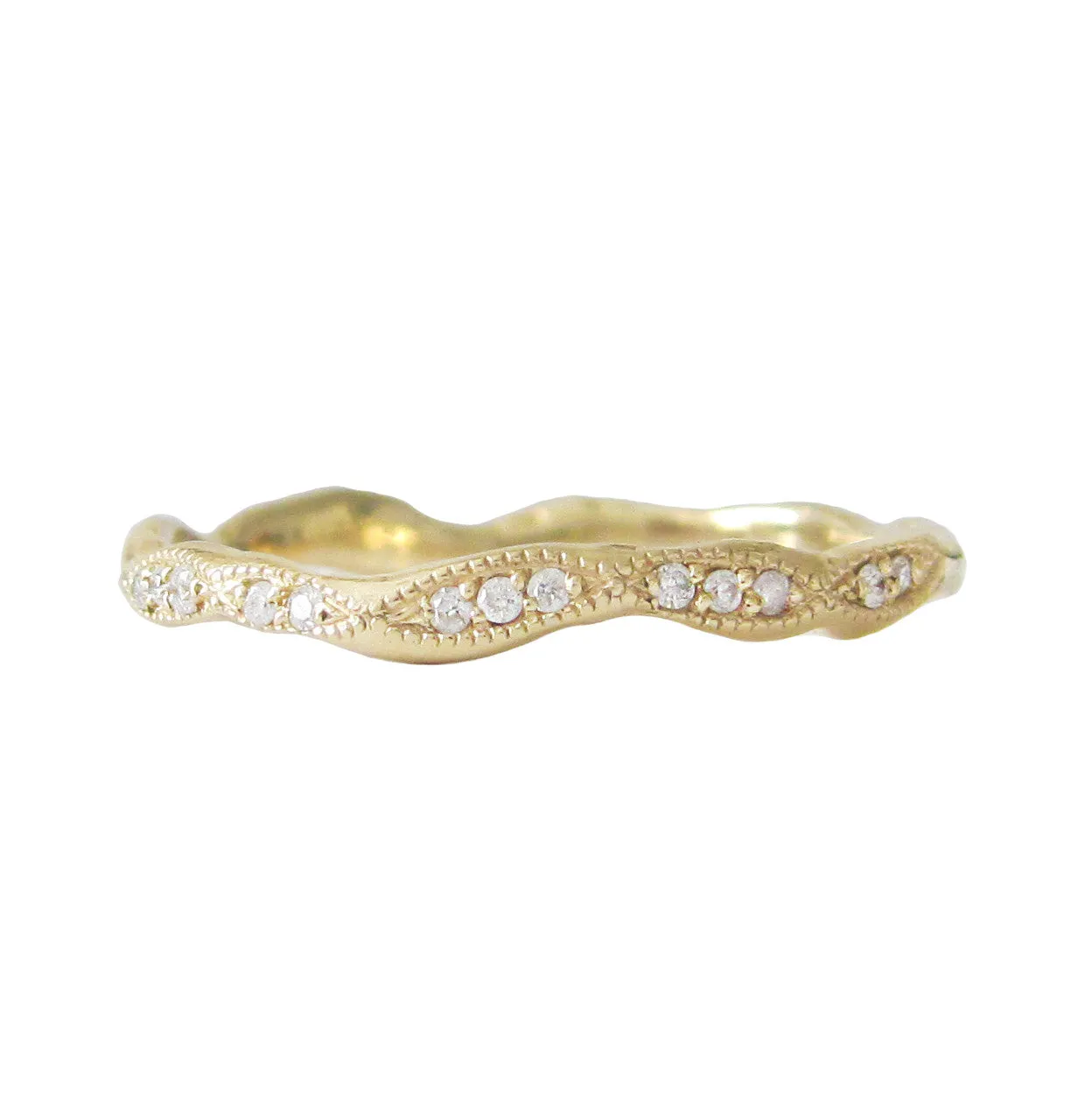 Wave Eternity Ring